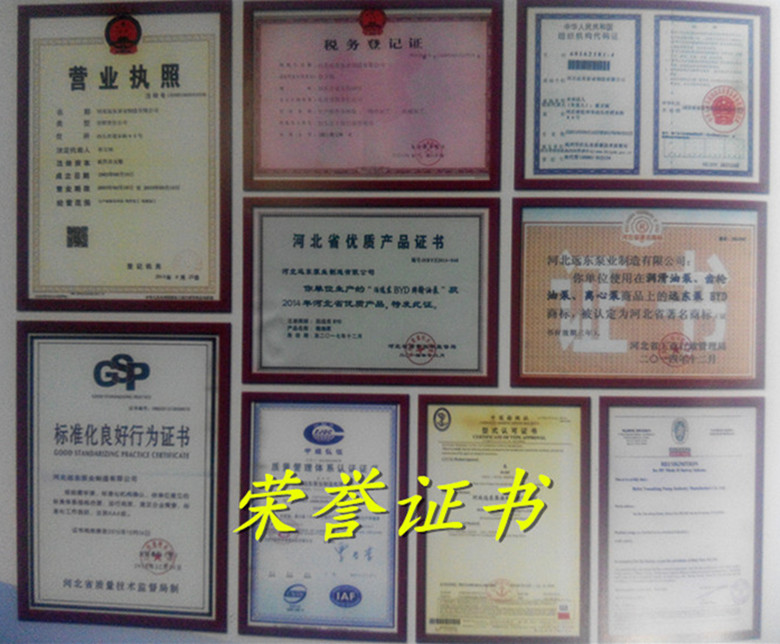 遠(yuǎn)東泵業(yè)資質(zhì) 遠(yuǎn)東泵業(yè)資質(zhì)