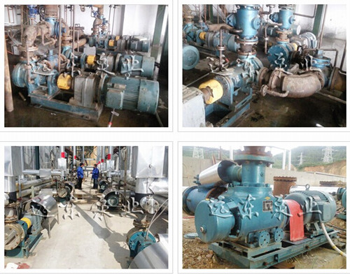 保溫瀝青泵客戶現(xiàn)場(chǎng)