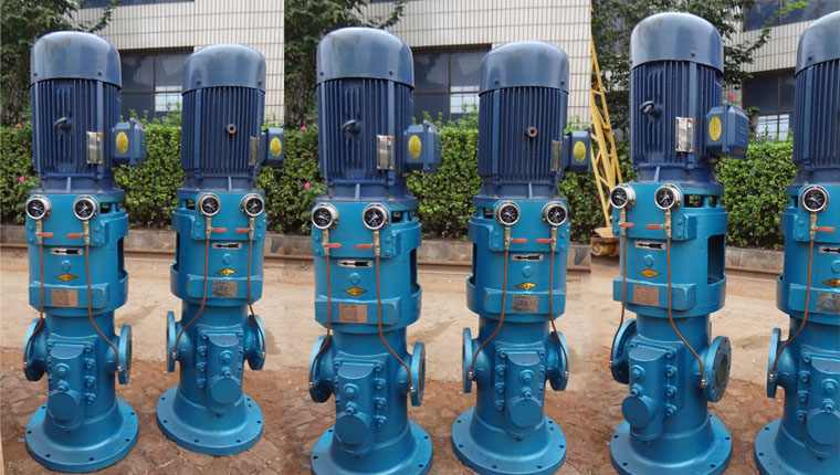 SMS立式螺桿泵實物圖 SMS立式螺桿泵實物圖