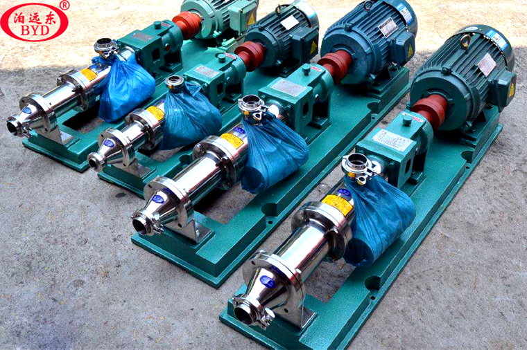 食物級不銹鋼螺桿泵 食物級不銹鋼螺桿泵