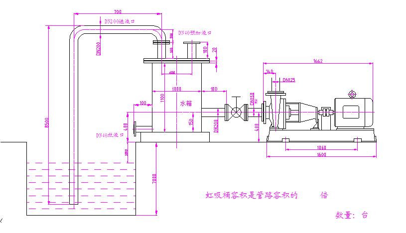 離心泵虹吸罐 離心泵虹吸罐