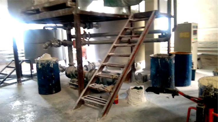 6000L高速分散機基料出料泵