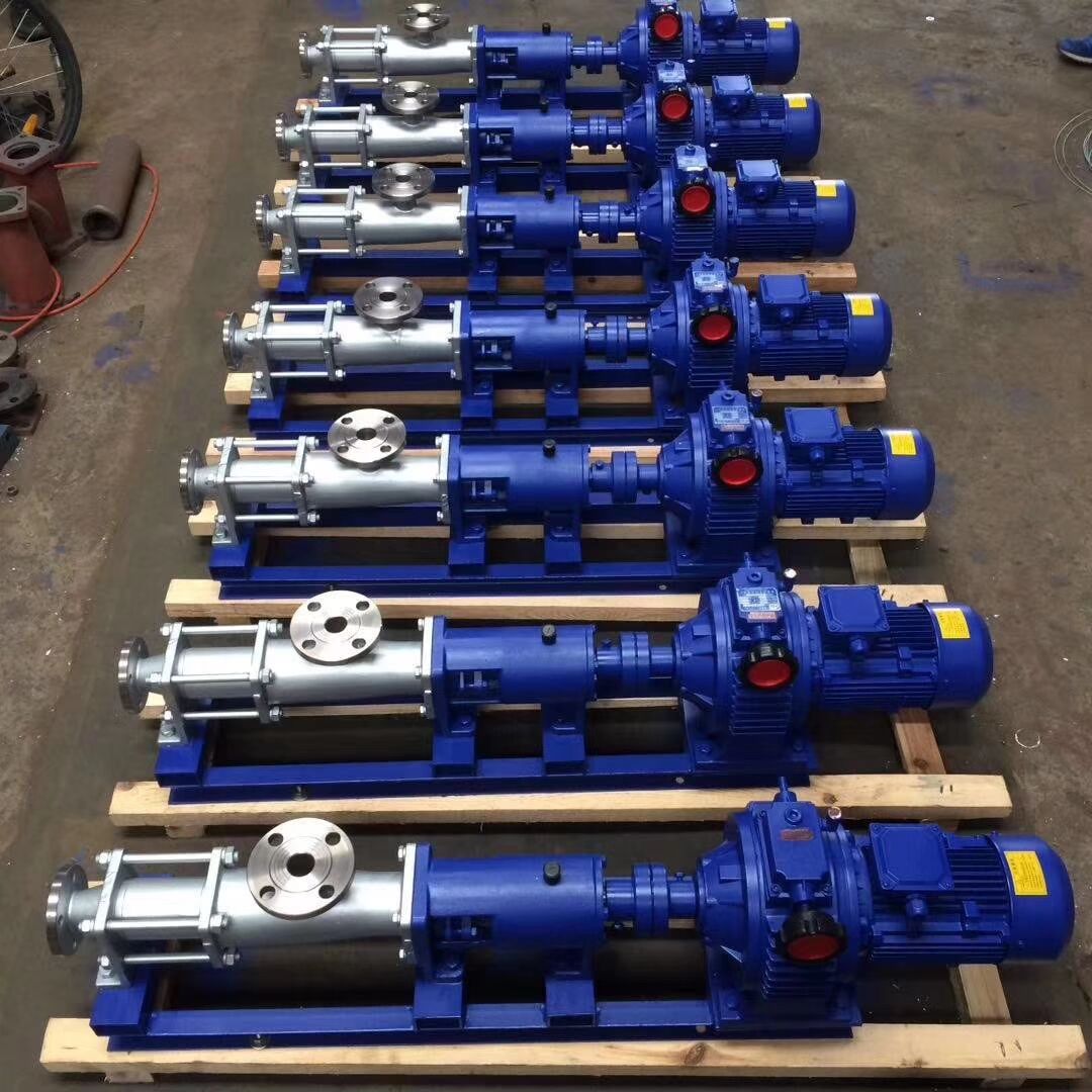 不銹鋼無(wú)極變速單螺桿泵G40-1P-W102 不銹鋼無(wú)極變速單螺桿泵G40-1P-W102