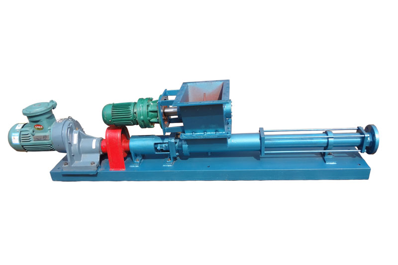 單螺桿泵(帶喂料推進(jìn)器) 單螺桿泵(帶喂料推進(jìn)器)